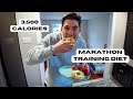 Full day of eating  marathon prep  weight training  episode 3