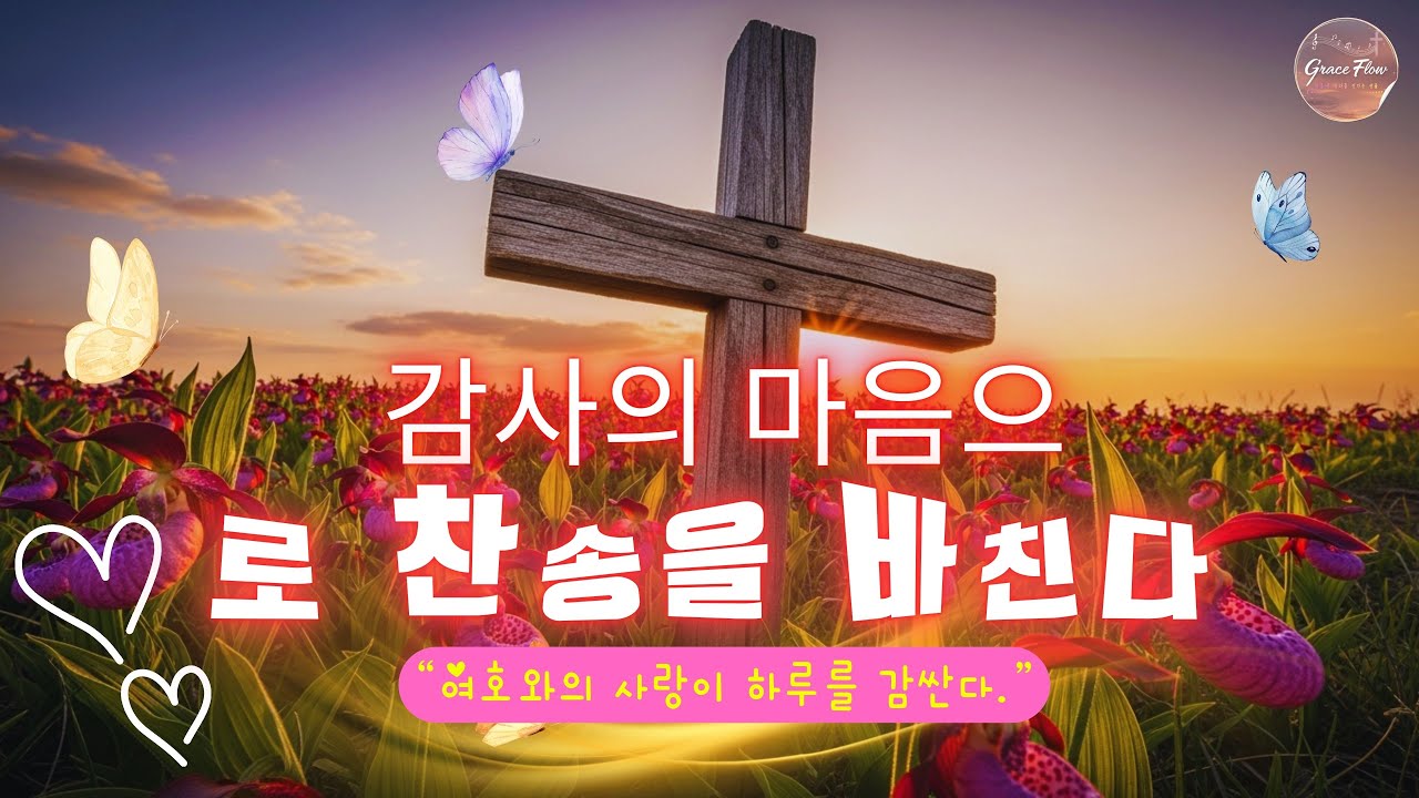 [최고의 복음성가] 날마다 주님과 동행하며 부르는... 복음성가 은혜찬양 모음 🌿 감사의 마음으로 찬송을 바친다 🌟 복음성가 메들리 50곡