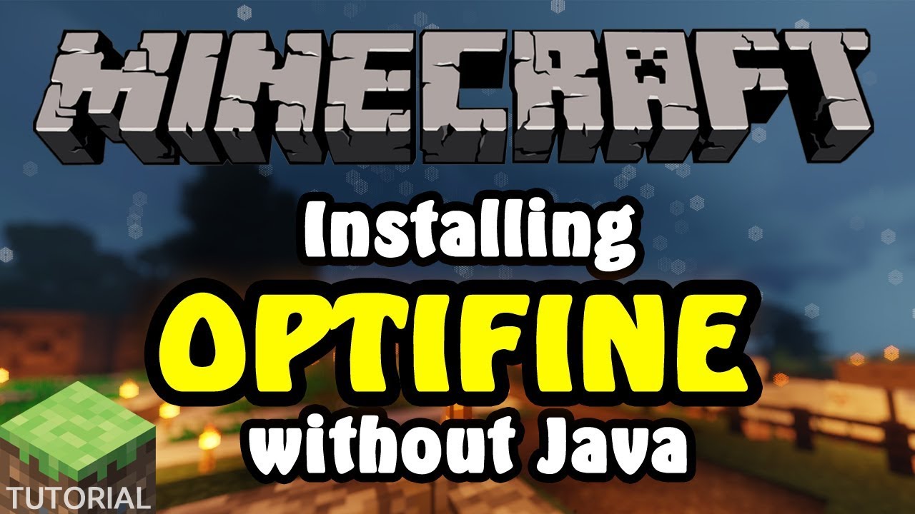 How to Install Optifine for Minecraft WITHOUT JAVA INSTALLED (Windows