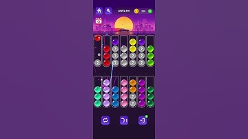 Ball Sort Master Level 419 #ballsortmaster #ballsortmastersolution #puzzlegame #gaming #games