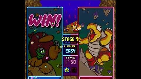 Tetris Attack (SNES / US) | VS. COM Easy Playthrough p.3