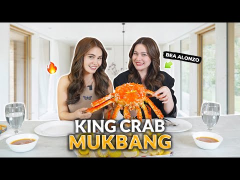 KING CRAB MUKBANG + Q&A WITH BEA ALONZO | IVANA ALAWI