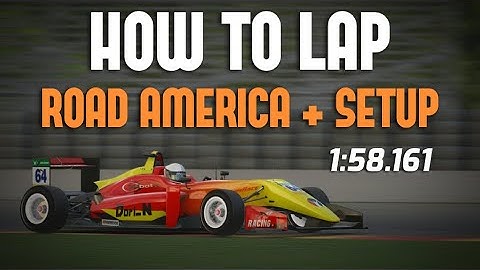 F3 Track Guide & Setup @ Road America | iRacing | Formula 3
