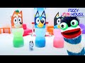 Fizzy Helps Bluey&#39;s Family | Color Explorative Videos For Kids