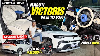 MARUTI VICTORIS LXI MODIFICATION✅MARUTI VICTORIS BASE TO TOP MODIFIED WITH PRICE✅VICTORIS INTERIOR