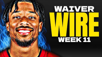 Week 11 Waiver Wire - Playoff Worthy Pickups