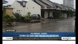 Hujan Guyur Sejumlah Daerah di Sumatera, Kabut Asap Berkurang