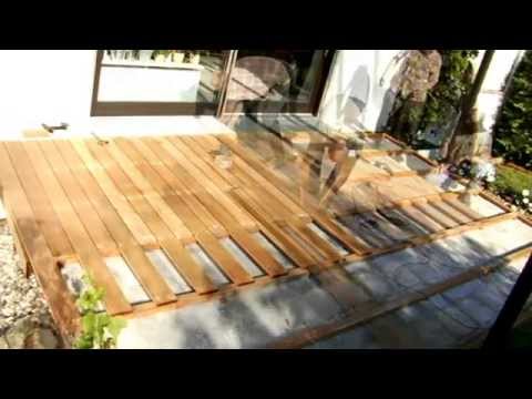 Polaganje lesene terase
