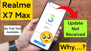 Realme X7 Max Realme Ui 3.0 Update Not received 🥺 Why detailed Explanation