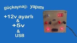 AYARLI GÜÇ KAYNAĞI YAPIMI