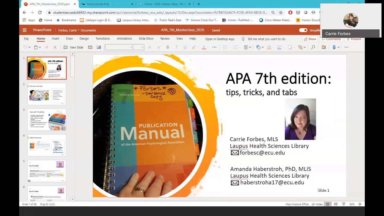 Home - APA Citation Style, 7th Edition - Research Guides at East