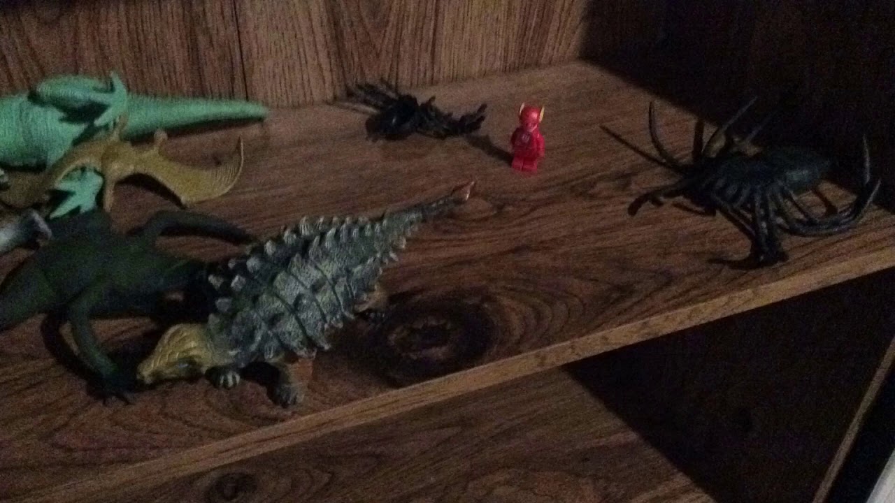 Flash vs dinosaurs