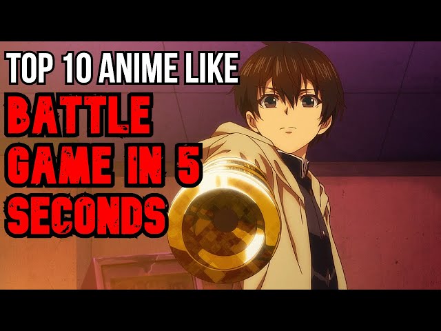 Deatte 5-byou de Battle – Anime de ação sobre experimentos humanos ganha  trailer com OP - IntoxiAnime