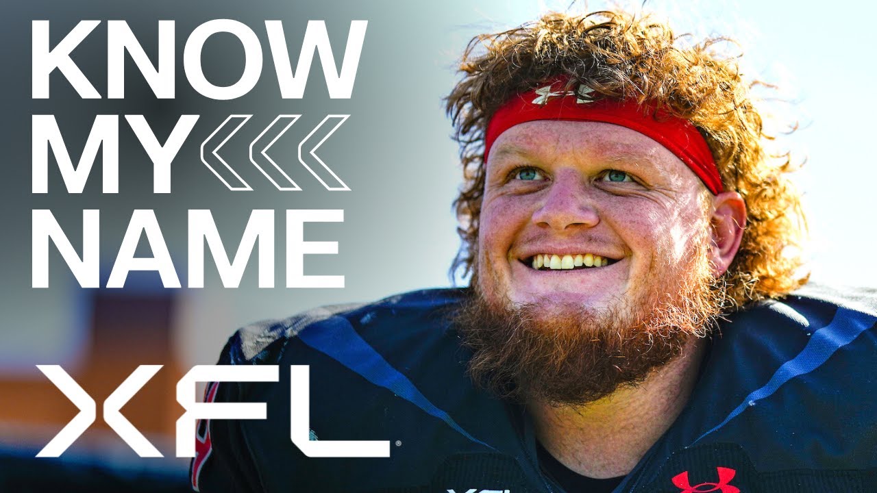 XFL: Know My Name - Mike Miller Vegas Vipers Offensive Lineman