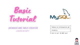 MySQL Beginner Tutorial: Create Your First Database and Table