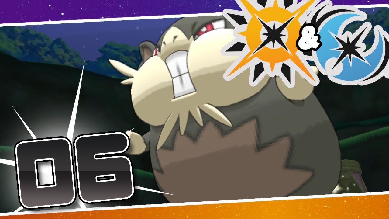 Totem Raticate Pokémon Ultra Sun and Moon - Episode 6 | Trial Captain: Ilmia and Totem ...