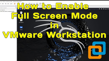 How to Enable Full Screen Mode in VMware Workstation | Vmware Tutorial