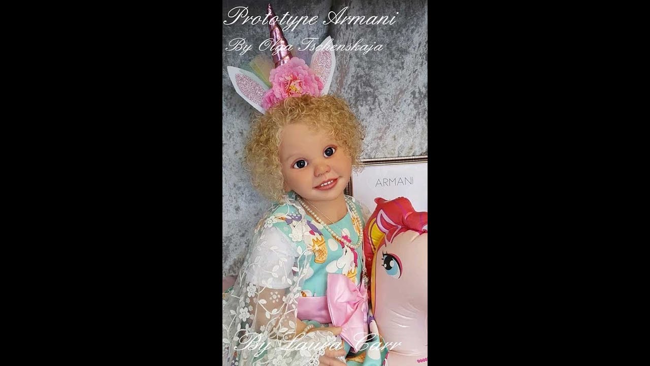 Armani by Olga Tschenskaja Reborned  by Laura Carr