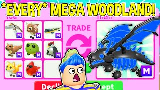 I Traded *EVERY MEGA NEON* Woodland Egg Pet In Adopt Me Roblox !! Roblox Adopt Me (TRADING PROOFS)