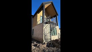 Spiral Staircase Install #shorts
