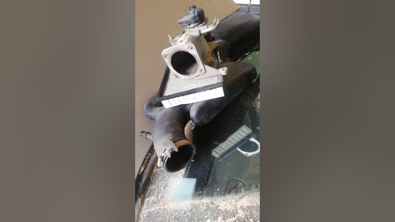 Replace intake manifold crown victoria 2013 - YouTube
