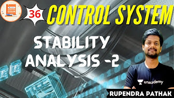 Stability Analysis -2 | Control System | GATE & ESE | ECE | Rupendra Pathak