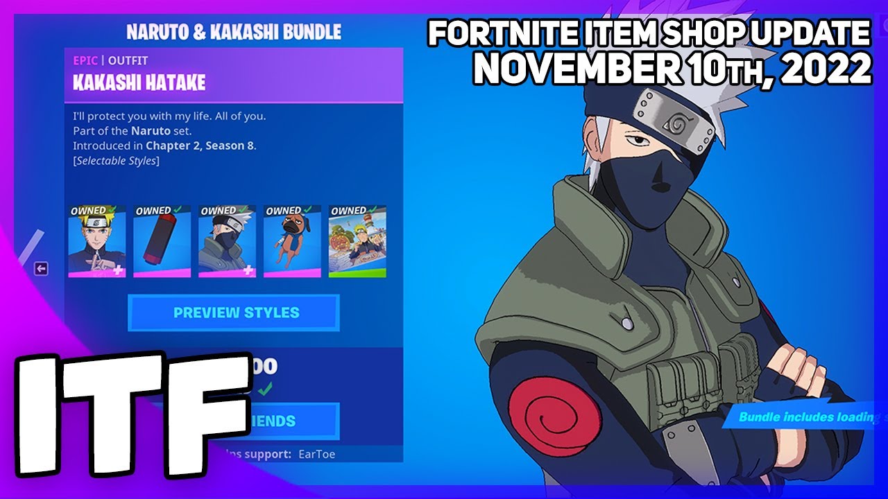 Fortnite: skins e itens de Naruto chegam ao game; veja imagens, fortnite