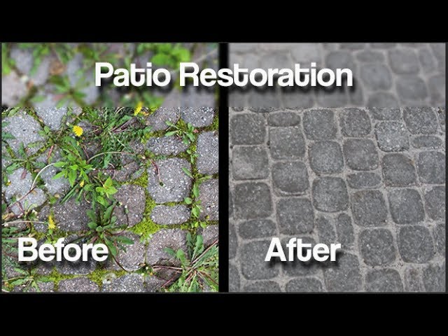 weed control - How to get rid of stubborn grass from interlocking pavement  - Gardening & Landscaping Stack Exchange