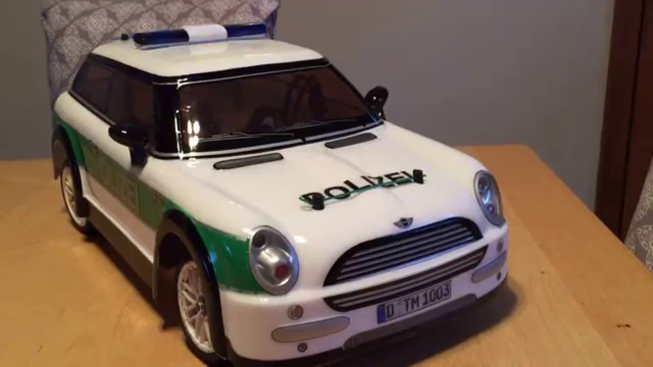 LED RC Car Police Lights Blue YouTube