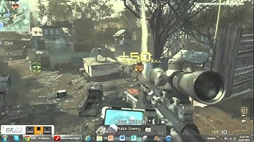 MW3 SNIPER 10 MAN KILL SPAWN TRAP
