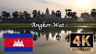 【4K Walk in Cambodia】Angkor Wat, the most famous Hindu-Buddhist temple