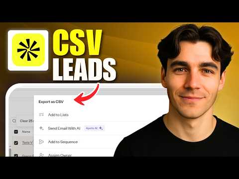 How To Get Leads From Apollo.io And Export As CSV File (Tutorial 2026)