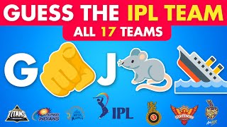 Guess The IPL Team by Emoji | IPL Quiz | Emoji Quiz