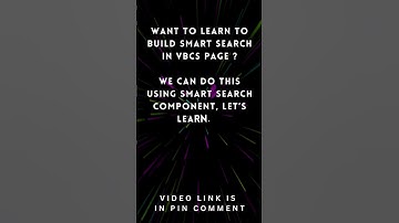 How to use Redwood Smart Search in Oracle Visual Builder | Step-by-Step, smart search VBCS #shorts