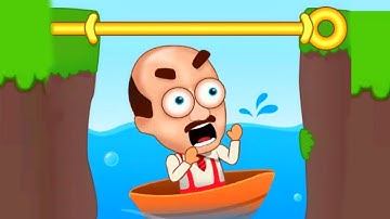 Save Daddy Gameplay | Level 13 , 14 | save daddy pull the pin | Game YJ