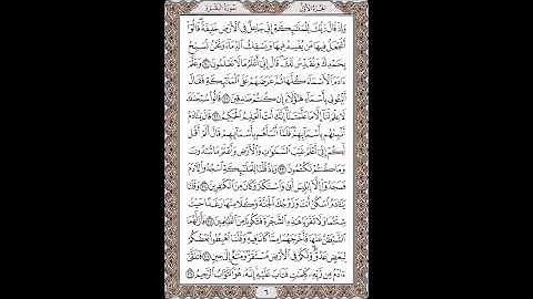القرآن الكريم بصوت الشيخ سعد الغامدى صفحات صفحة رقم ( 6 )