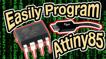 How To Easily Program The Attiny85