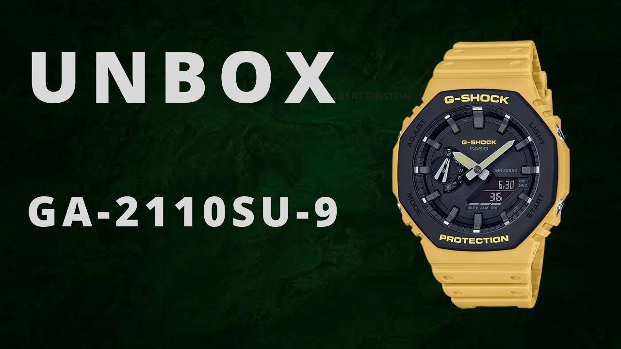 CASIO G-SHOCK GA-2110SU-9ADR - YouTube