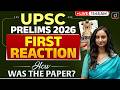 UPSC Prelims 2026 GS Paper 1 | Trend Analysis, Difficulty Level & Expected Cutoff | Drishti IAS