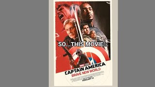 CAPTAIN AMERICA: BRAVE NEW WORLD (SPOILER FREE REVIEW)!!!!!
#Marvel #CaptainAmerica #MCU CAPTAIN AMERICA: BRAVE NEW WORLD (SPOILER FREE REVIEW)!!!!!