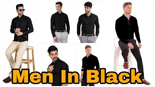 Black Shirt For Men | Plain shirt for Men on Amazon.in | @todaysstyle9655
