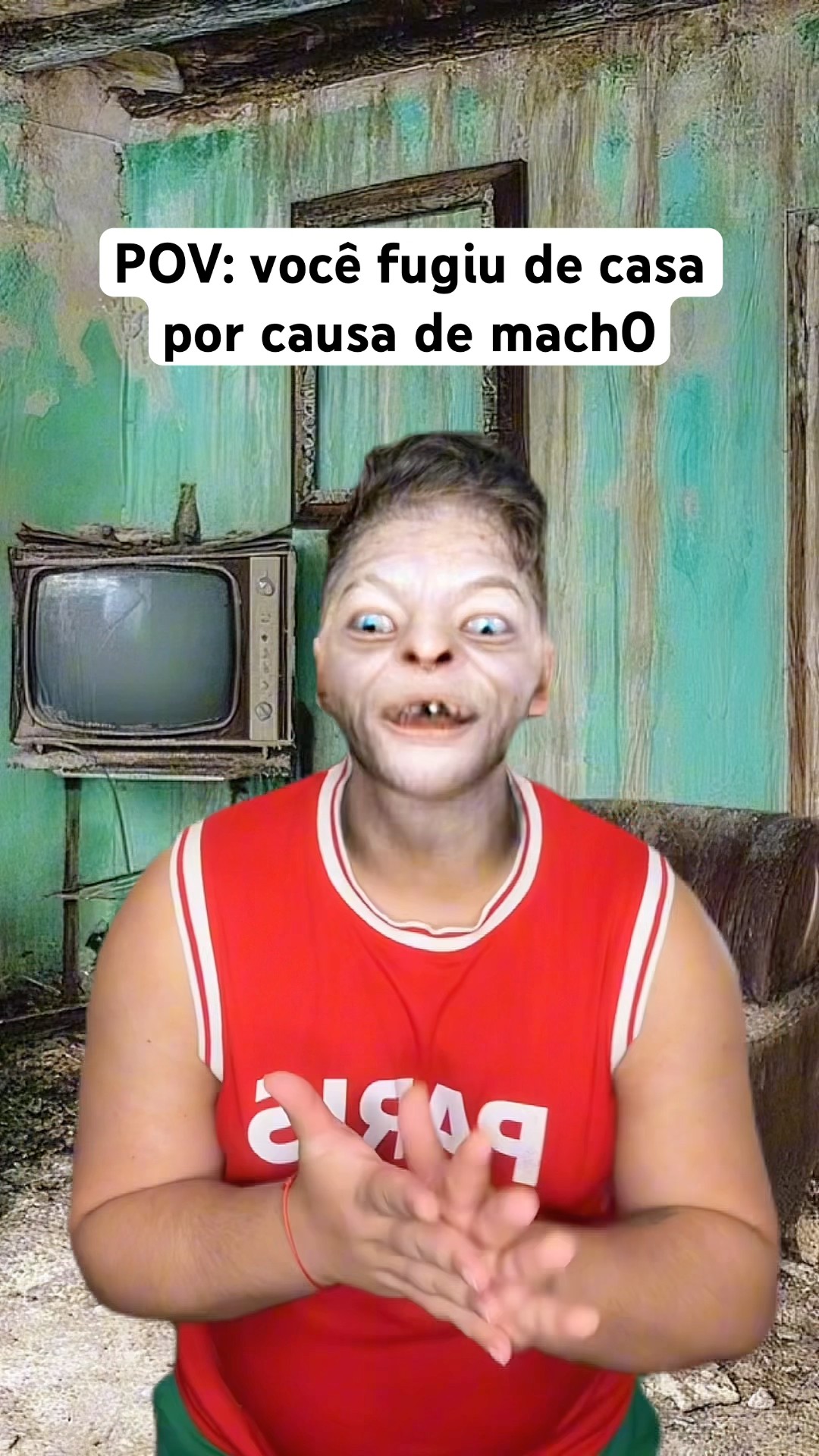 VOCÊ FUGIU DE CASA POR CAUSA DE MACH0
