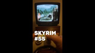 Skyrim Walkthrough Part 55 (Xbox 360 CRT TV) #skyrim #bethesda #elderscrolls #dragonborn #dovahkiin