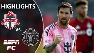 Toronto FC vs. Inter Miami | MLS Highlights | ESPN FC