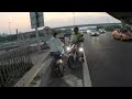 【Sprint】Intercept the electric bike that drive on city highway wrong-way drive