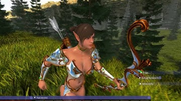 3D c++ rpg game attempt #25 infinite forest generator