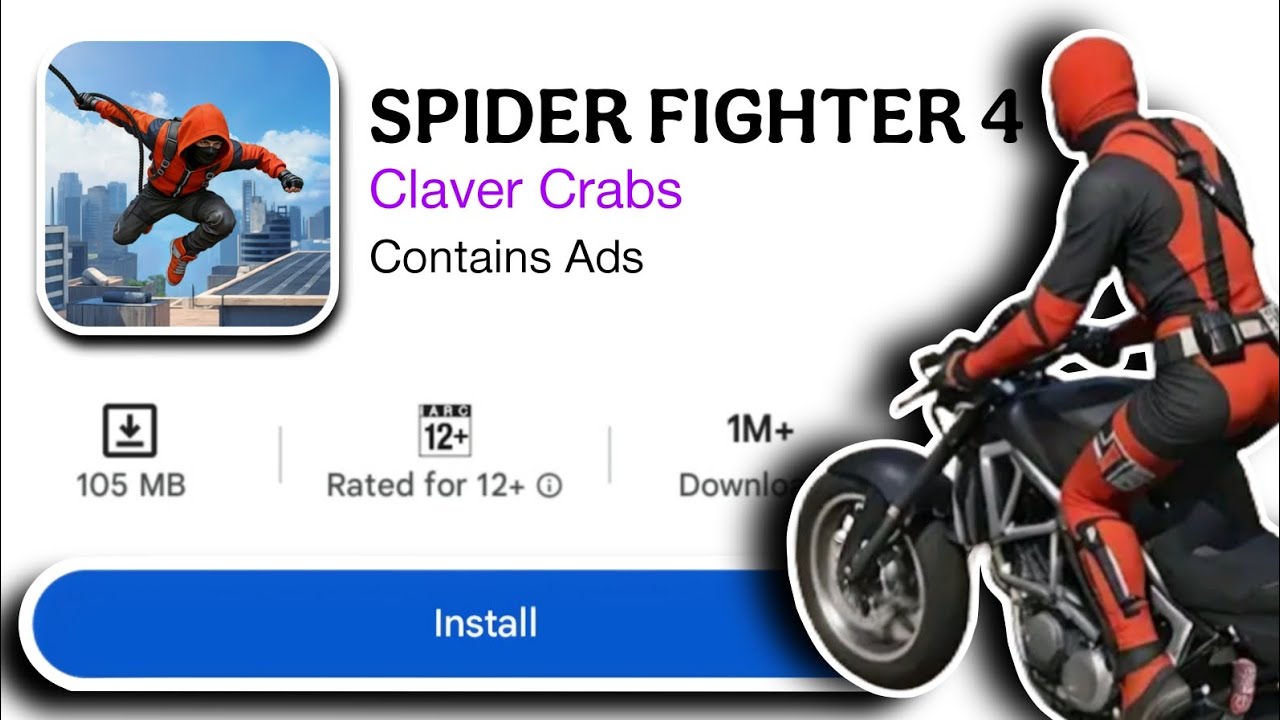 I Found Play Store New Spider Fighter 3 Copy Games 🤣😅