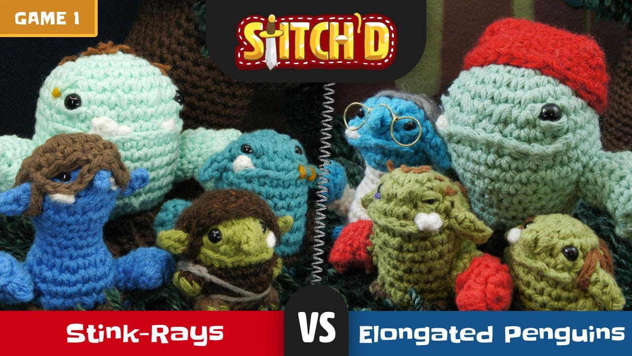 The Stink-Rays VS Elongated Penguins (Game 1) || Stitch'd Live