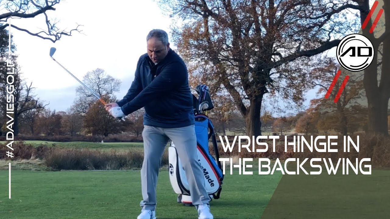 Golf Wrist Hinge In The Backswing YouTube