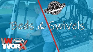 VW Worx Camper Conversions, Beds &amp; Swivels, The original VW &#39;Rusty&#39; Lee Rock &amp; Roll Beds